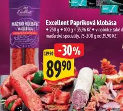 Albert Excellent Papriková klobása nabídka