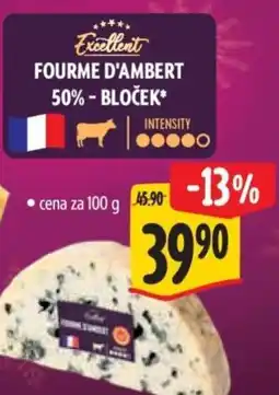 Albert Fourme d'ambert 50% - bloček nabídka