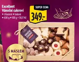 Albert Excellent Vánoční cukroví nabídka