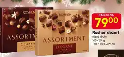 Hruška Roshen dezert nabídka