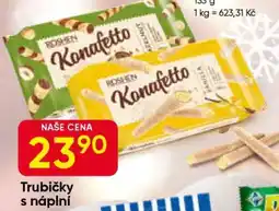 Hruška Trubičky s náplní nabídka
