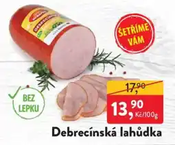 MP Krásno Debrecínská lahůdka nabídka