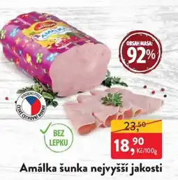 MP Krásno Amálka šunka nejvyšší jakosti nabídka