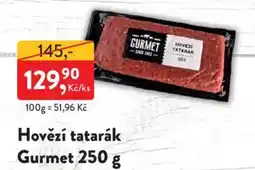 MP Krásno Hovězí tatarák Gurmet nabídka