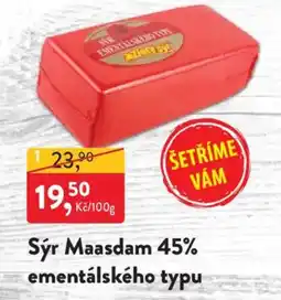 MP Krásno Sýr Maasdam 45% ementálského typu nabídka