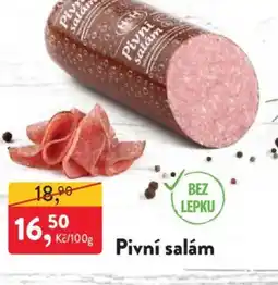 MP Krásno Pivní salám nabídka