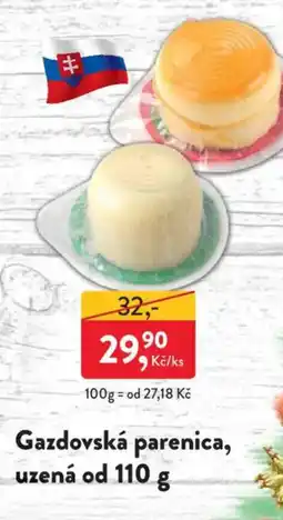 MP Krásno Gazdovská parenica, uzená nabídka