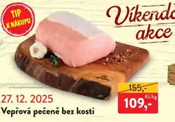 MP Krásno Vepřová pečeně bez kosti nabídka