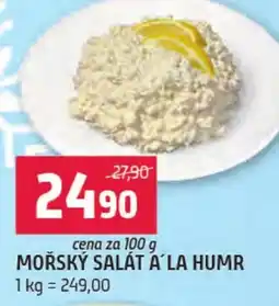 Terno Mořský salát a'la humr nabídka