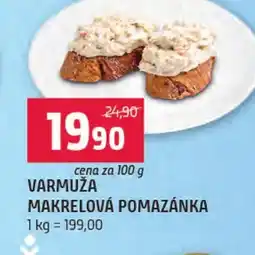 Terno Varmuža makrelová pomazánka nabídka