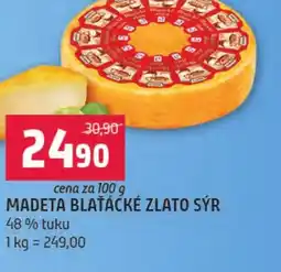 Terno Madeta blaťácké zlato sýr nabídka