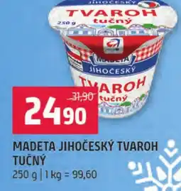 Terno Madeta jihočeský tvaroh tučný nabídka