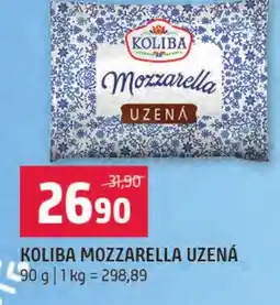 Terno Koliba mozzarella uzená nabídka