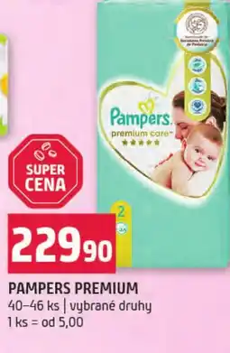 Terno Pampers premium nabídka