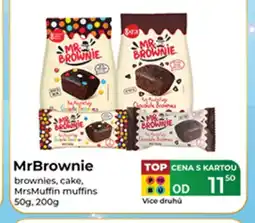 Tamda Foods MrBrownie brownies, cake, MrsMuffin muffins nabídka