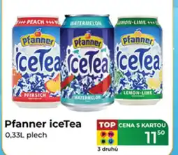 Tamda Foods Pfanner iceTea nabídka