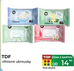 Tamda Foods TDF vlhčené ubrousky nabídka