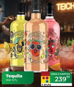 Tamda Foods Tequila likér nabídka