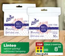 Tamda Foods Linteo vatové tyčinky/ odličovací tampony nabídka