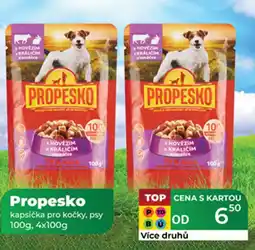 Tamda Foods Propesko kapsička pro kočky, psy nabídka