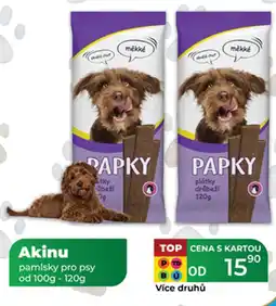 Tamda Foods Akinu pamlsky pro psy nabídka