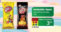 Tamda Foods McRobin Opss kukuřičné křupky nabídka