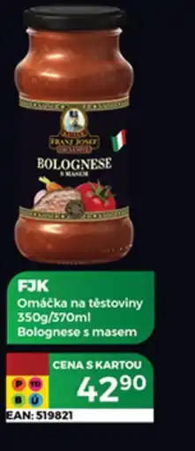 Tamda Foods FJK Omáčka na těstoviny Bolognese s masem nabídka