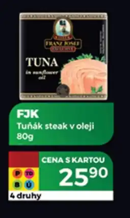 Tamda Foods FJK Tuňák steak v oleji nabídka