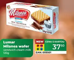Tamda Foods Lumar Milanea wafer sandwich cream milk nabídka