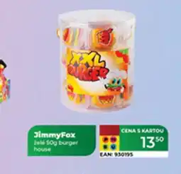 Tamda Foods JimmyFox želé burger house nabídka