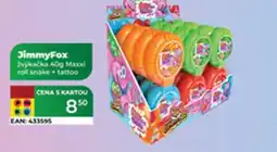 Tamda Foods JimmyFox žvýkačka Maxxi roll snake tattoo nabídka