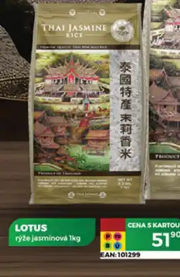 Tamda Foods LOTUS rýže jasminová nabídka