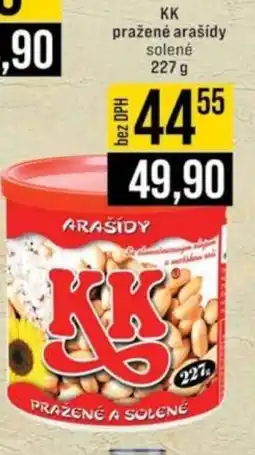 Jip KK pražené arašídy nabídka