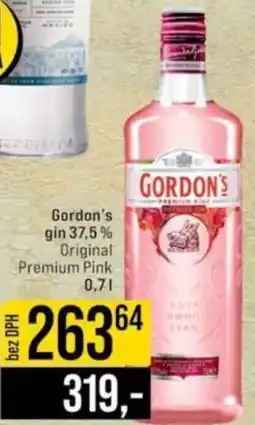 Jip Gordon's gin 37,5% nabídka