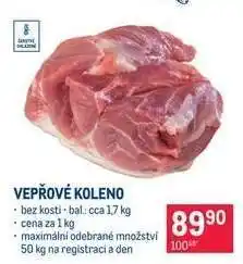 Makro Vepřové koleno nabídka