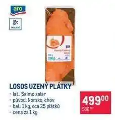 Makro Losos uzený plátky nabídka
