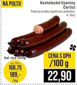 Jip Kostelecké Uzeniny Čertíci nabídka