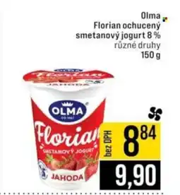 Jip OLMA Florian ochucený smetanový jogurt 8% nabídka