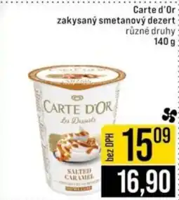 Jip Carte d'Or zakysaný smetanový dezert nabídka