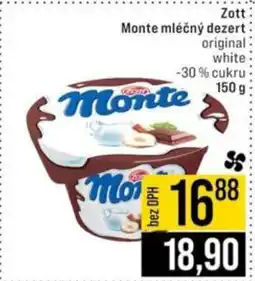Jip Zott Monte mléčný dezert nabídka