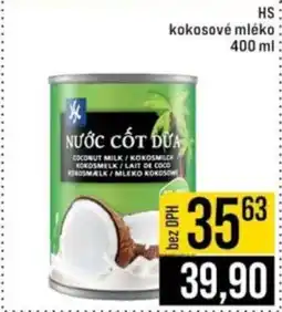 Jip HS kokosové mléko nabídka
