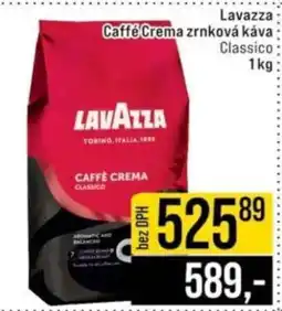 Jip Lavazza Caffé Crema zrnková káva nabídka