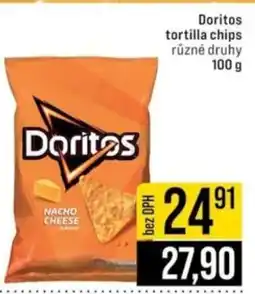 Jip Doritos tortilla chips nabídka