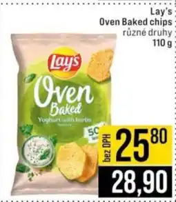 Jip Lay's Oven Baked chips nabídka