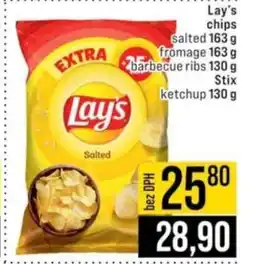 Jip Lay's chips nabídka