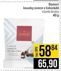 Jip Domori kousky ovoce v čokoládě nabídka