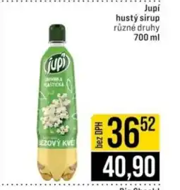 Jip Jupí hustý sirup nabídka