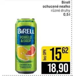 Jip Birell ochucené nealko nabídka