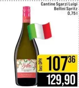 Jip Cantine Sgarzi Luigi Bellini Spritz nabídka