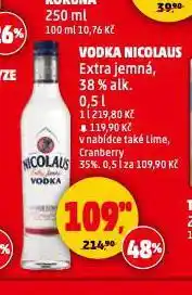Penny Market Vodka nicolaus nabídka